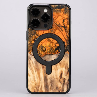 Obrazek dla: Etui iPhone 15 Pro Max Unique  Orange MAGSAFE  Outlet  Ready 1541