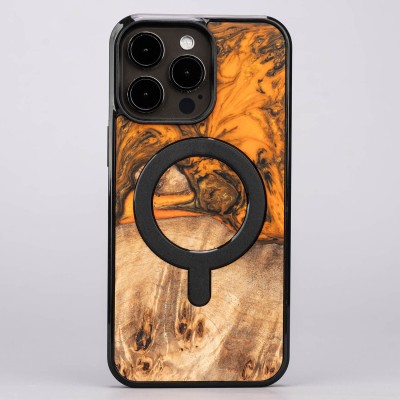Obrazek dla: Etui iPhone 15 Pro Max Unique  Orange MAGSAFE  Outlet  Ready 1548