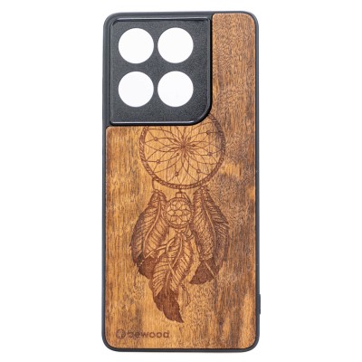 Obrazek dla: Drewniane Etui Bewood do Motorola Edge 70 Pro 5G ŁAPACZ SNÓW IMBUIA