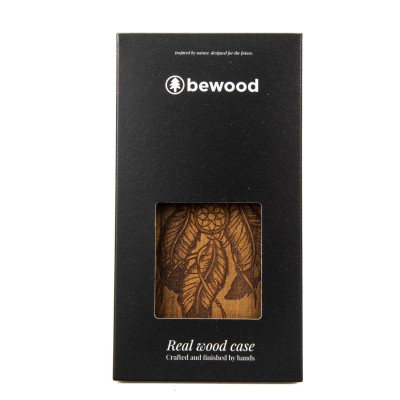Obrazek 2 dla: Drewniane Etui Bewood do Motorola Edge 70 Pro 5G ŁAPACZ SNÓW IMBUIA