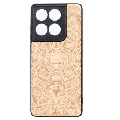 Obrazek dla: Drewniane Etui Bewood do Motorola Edge 70 Pro 5G KALENDARZ AZTECKI ANIEGRE