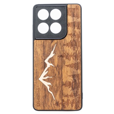 Obrazek dla: Drewniane Etui Bewood do Motorola Edge 70 Pro 5G GÓRY IMBUIA